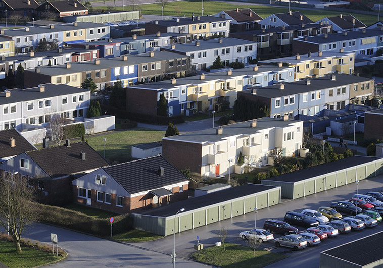 Parkering för bostadsområde